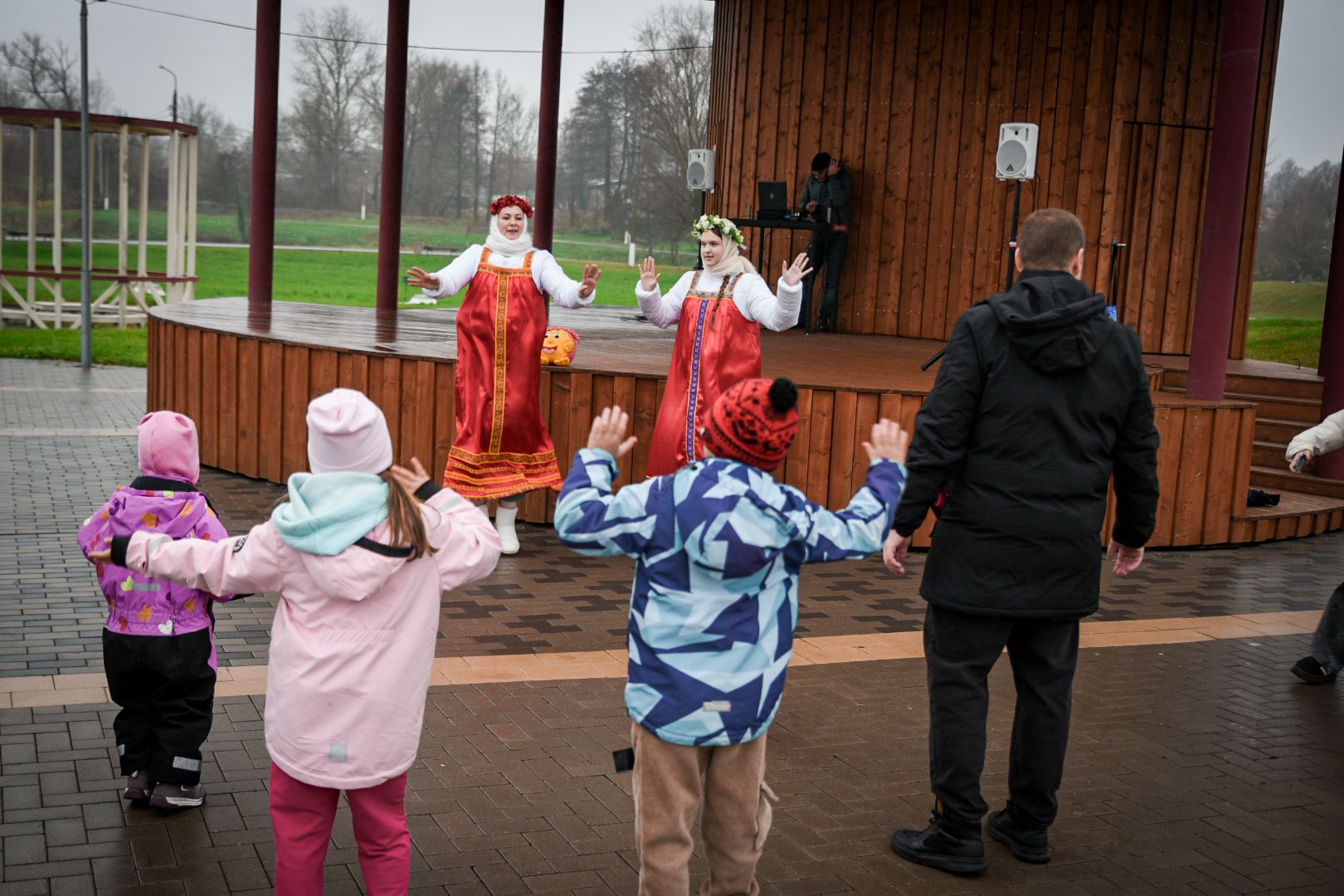 бронницы, день народного единства в бронницах, парк бронницкий луг, дети,