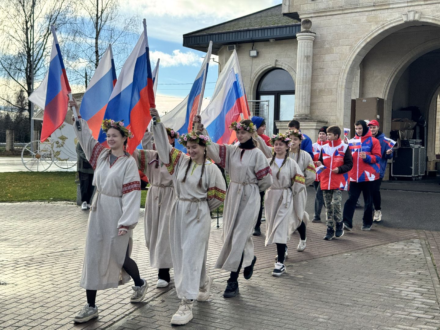 шаховская, волонтеры, день народно единства,