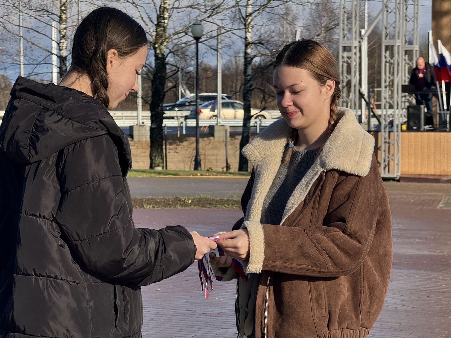 шаховская, волонтеры, день народно единства,