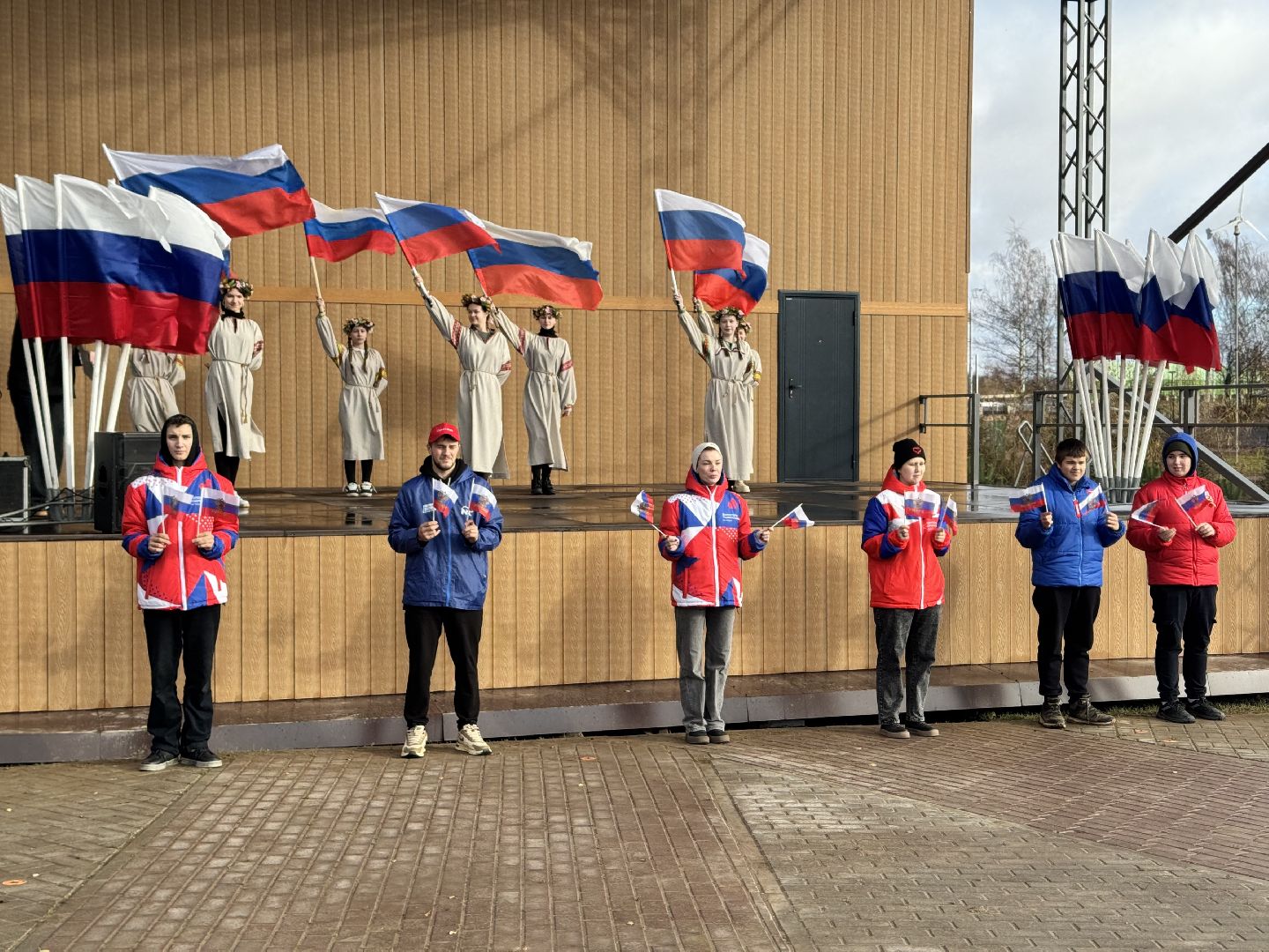 шаховская, волонтеры, день народно единства,