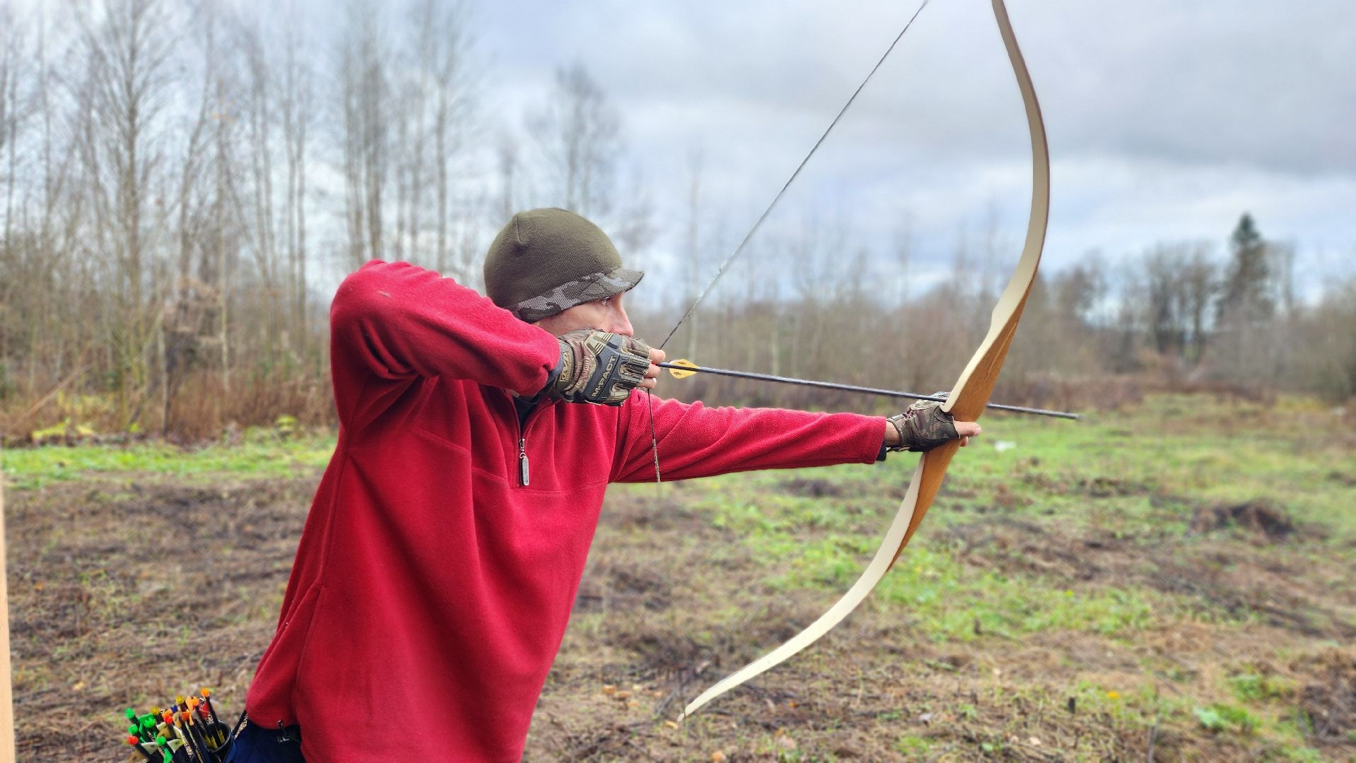 клин, золино, семья года, стрельба из лука,