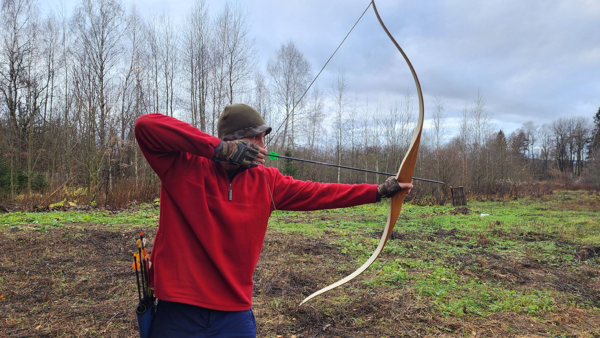 клин, золино, семья года, стрельба из лука,