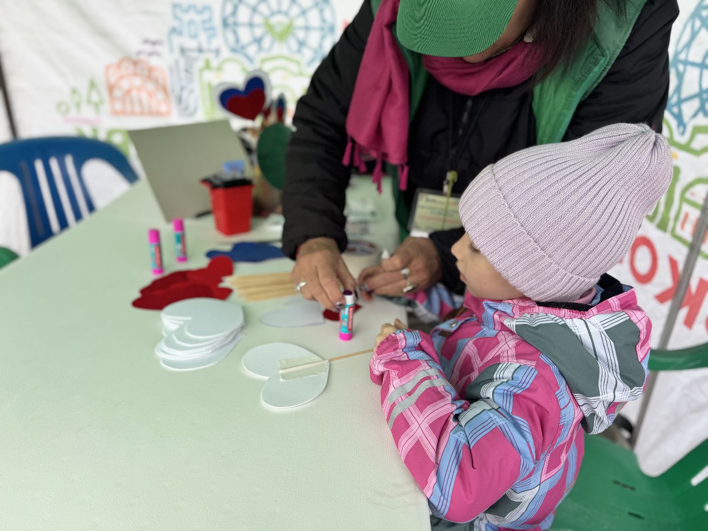 шаховская, день народно единства, аквагрим,