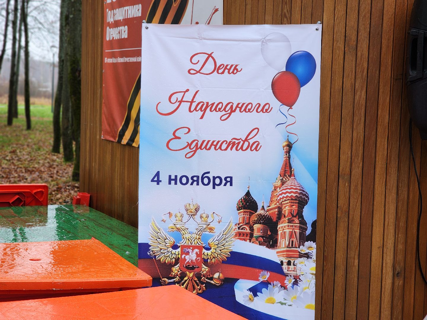 сергиев посад, сергиево-посадский городской округ, краснозаводск, парк победы, день народного  единства, 4 ноября праздник,россия, родина, единство народов, парки подмосковья, волонтеры подмосковья,