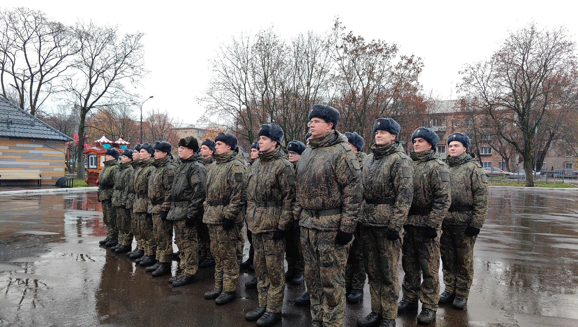 парк, День народного единства, жители, ансамбль, флешмоб,