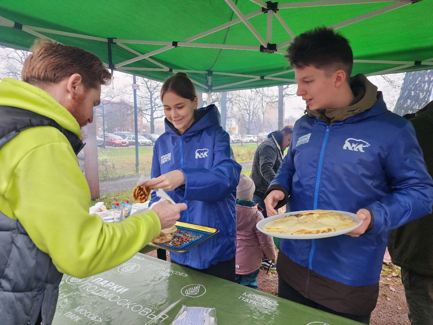 фрязино, день народного  единства, лесопарк, полевая кухня, мастер-класс,
