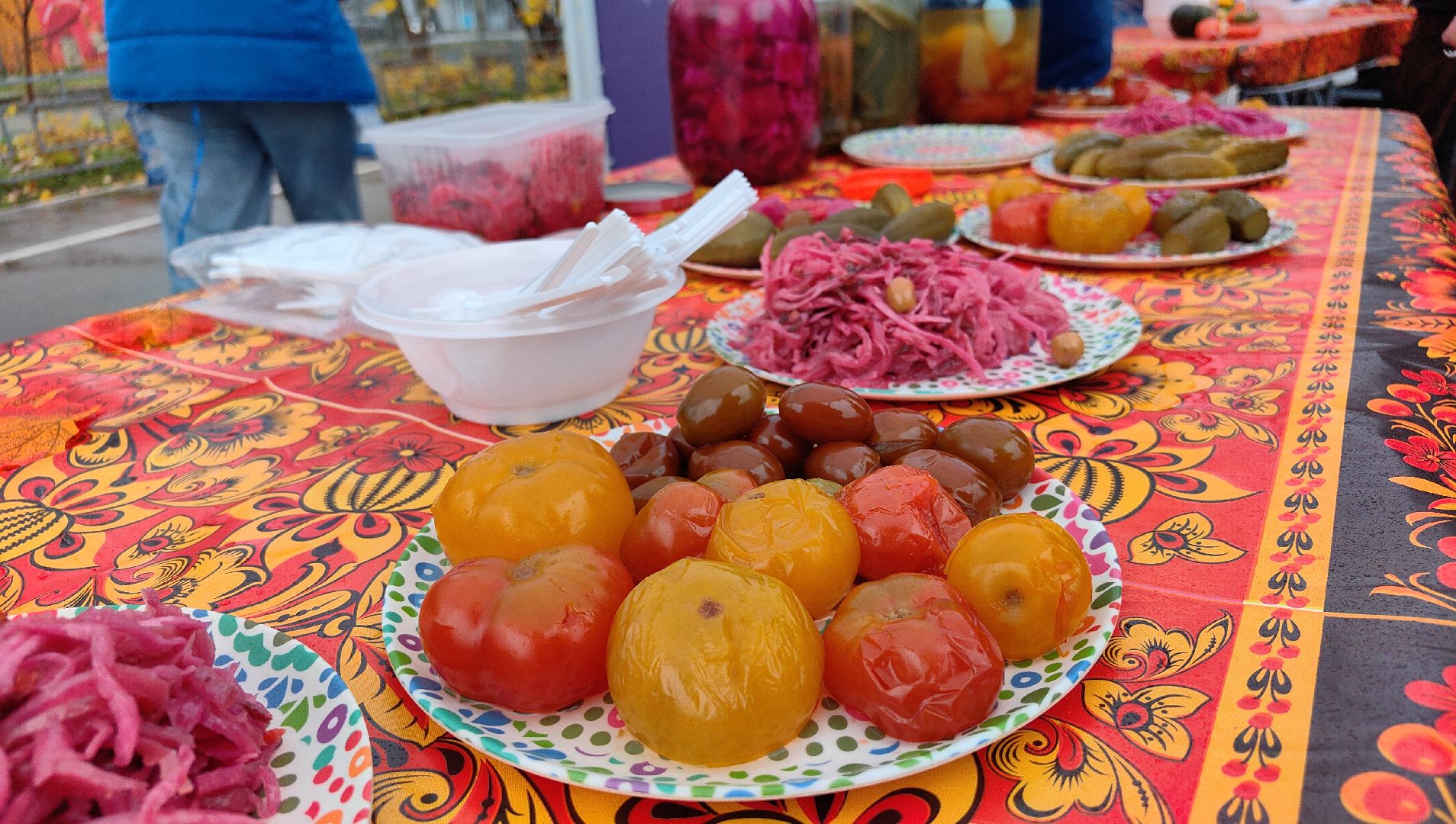 кокошник, кухня, яства, праздник, чай, баранки,