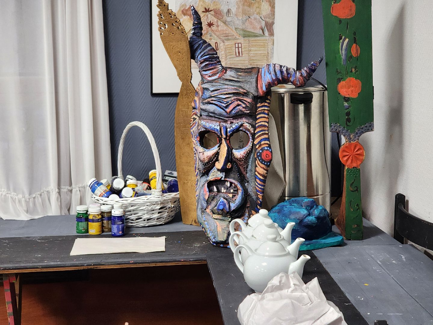 сергиев посад, сергиево-посадский городской округ, абрамцево, абрамцево-кудринская резьба, музей-заповедник абрамцево, театрализованная экскурсия, ночь искусств,мастер-класс,