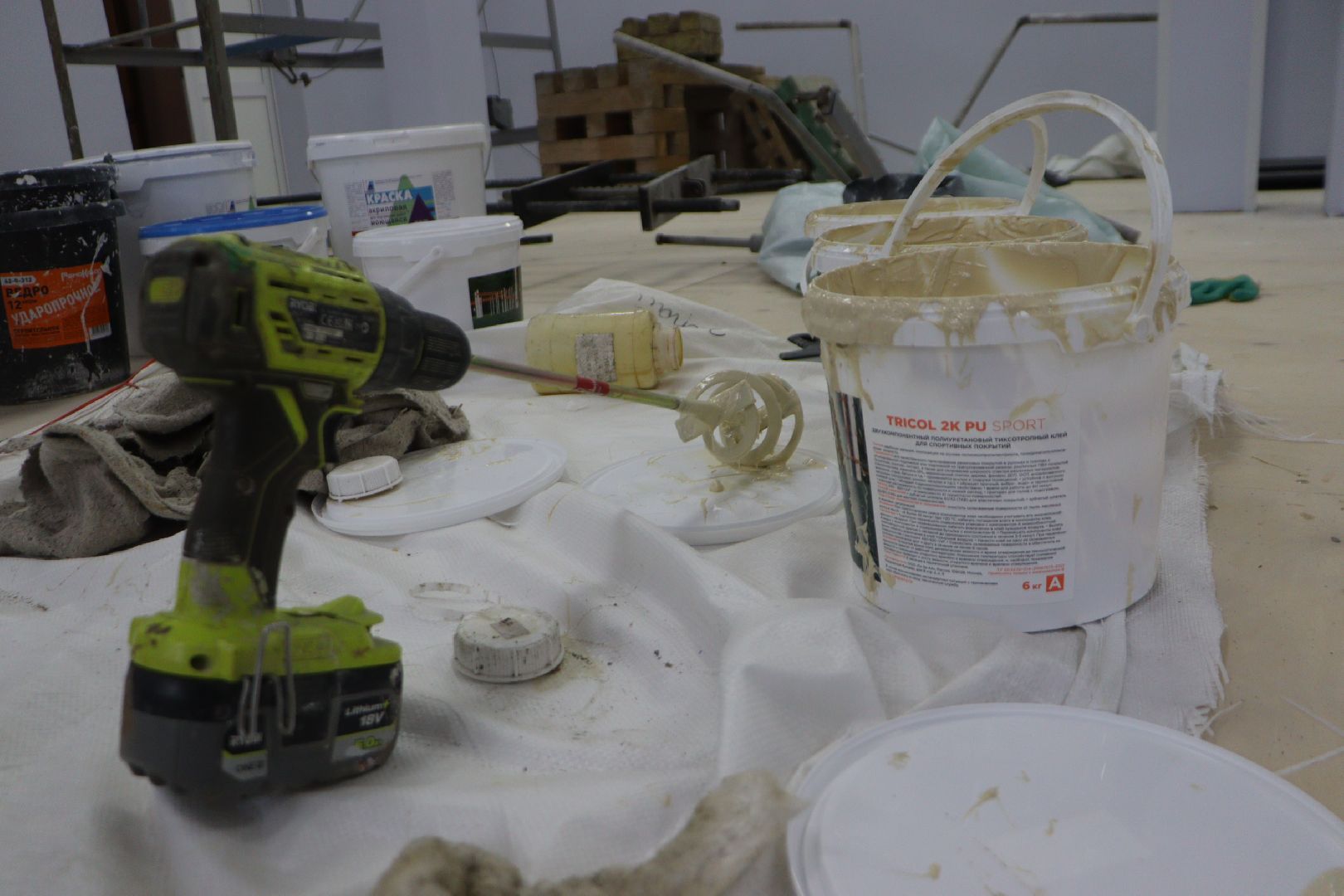 зарайск, спорт, ремонт спортивного учреждения,