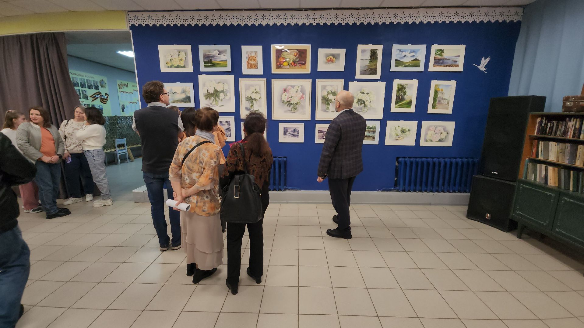 серпухов, поселок пролетарский, выставка картин в дк лира,