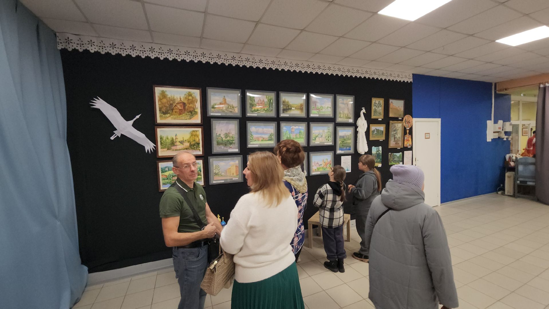 серпухов, поселок пролетарский, выставка картин в дк лира,