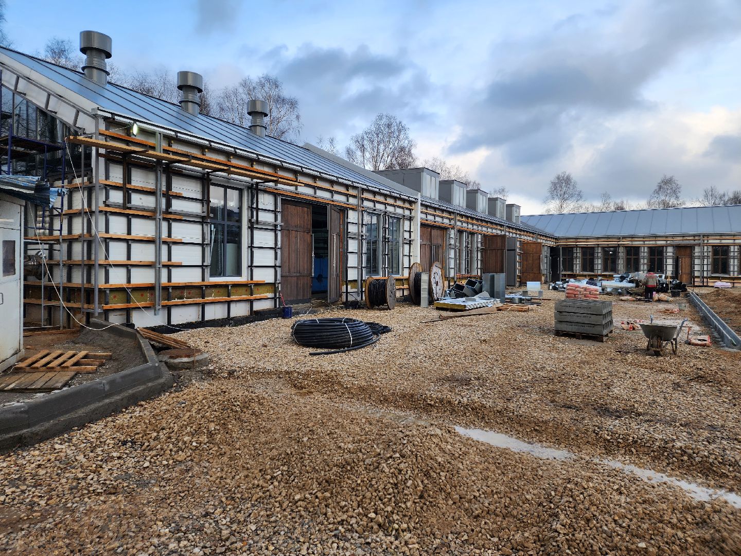 чехов, село мелихово, музей-заповедник, реконструкция, инженерно-технический корпус, строительство, ливневая канализация, ливневка, инженерные сети, благоустройство, парковка, проходы и проезды, губернатор подмосковья,