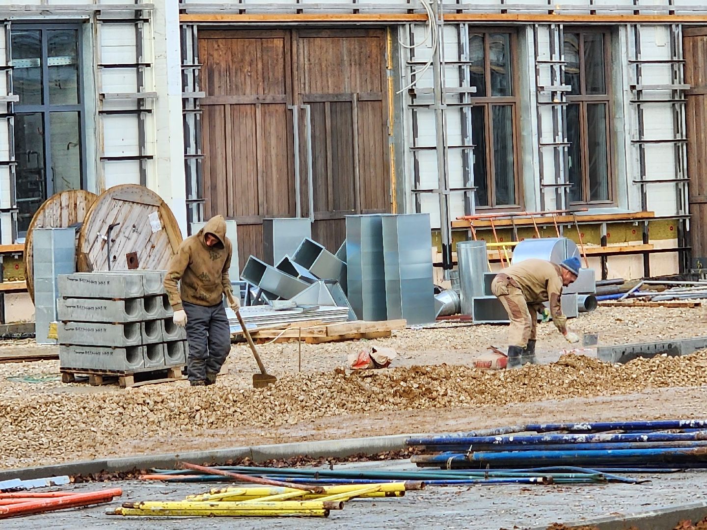 чехов, село мелихово, музей-заповедник, реконструкция, инженерно-технический корпус, строительство, ливневая канализация, ливневка, инженерные сети, благоустройство, парковка, проходы и проезды, губернатор подмосковья,