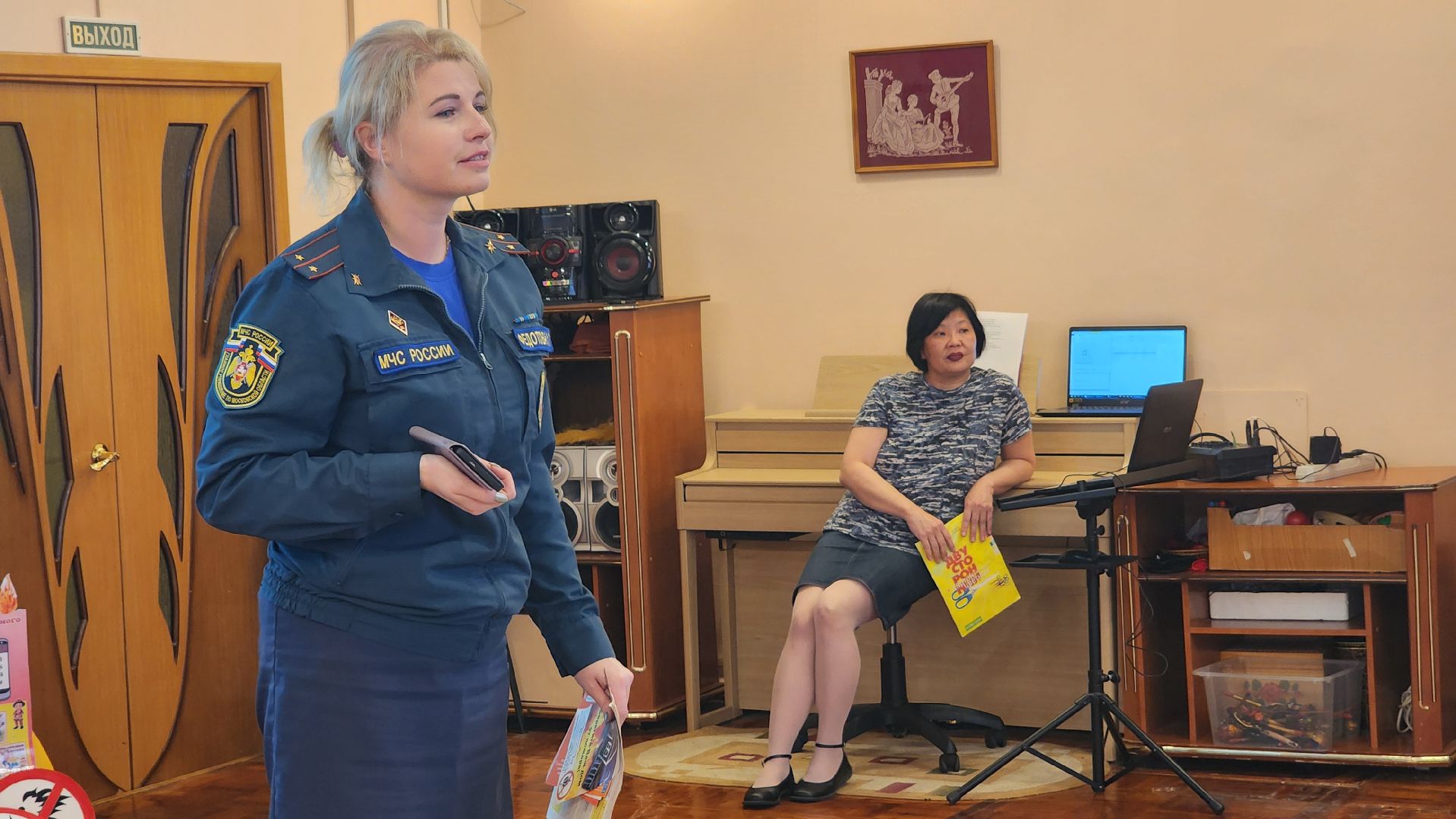 протвино, профилактика пожаров, дошкольное отделение гимназии протвино ,