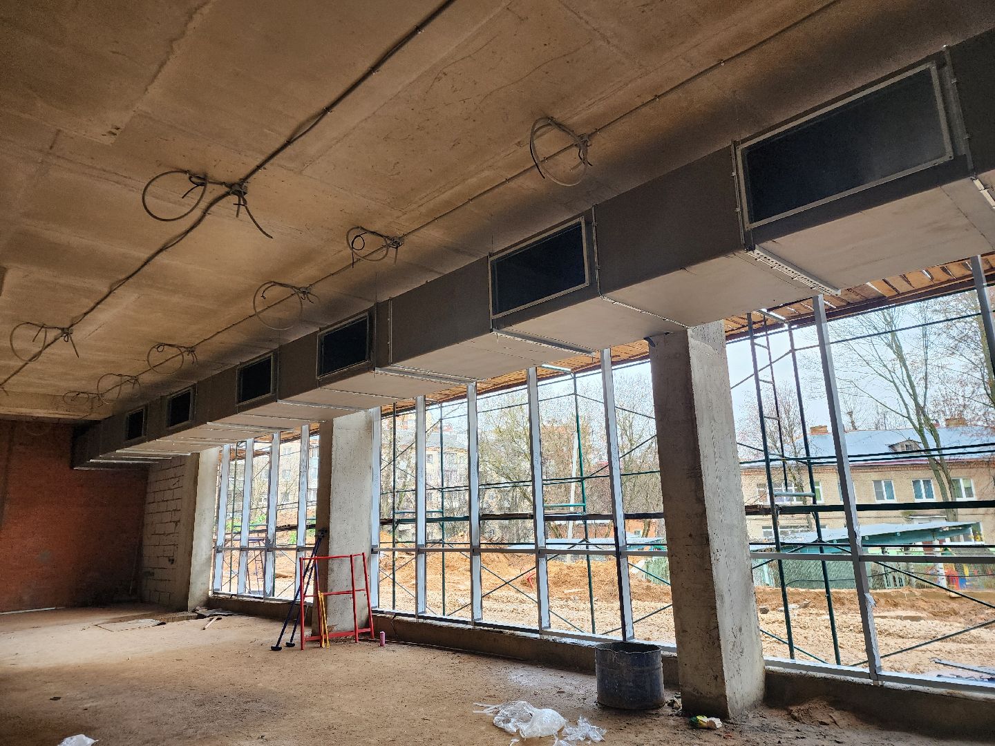 подольск, Строительство ,  Школа 16 подольск,