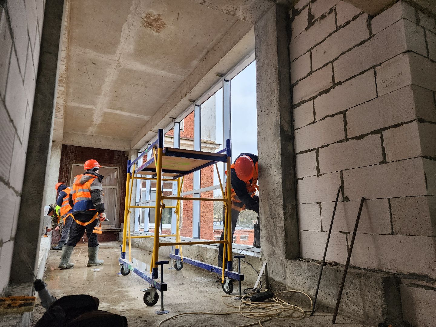 подольск, Строительство ,  Школа 16 подольск,