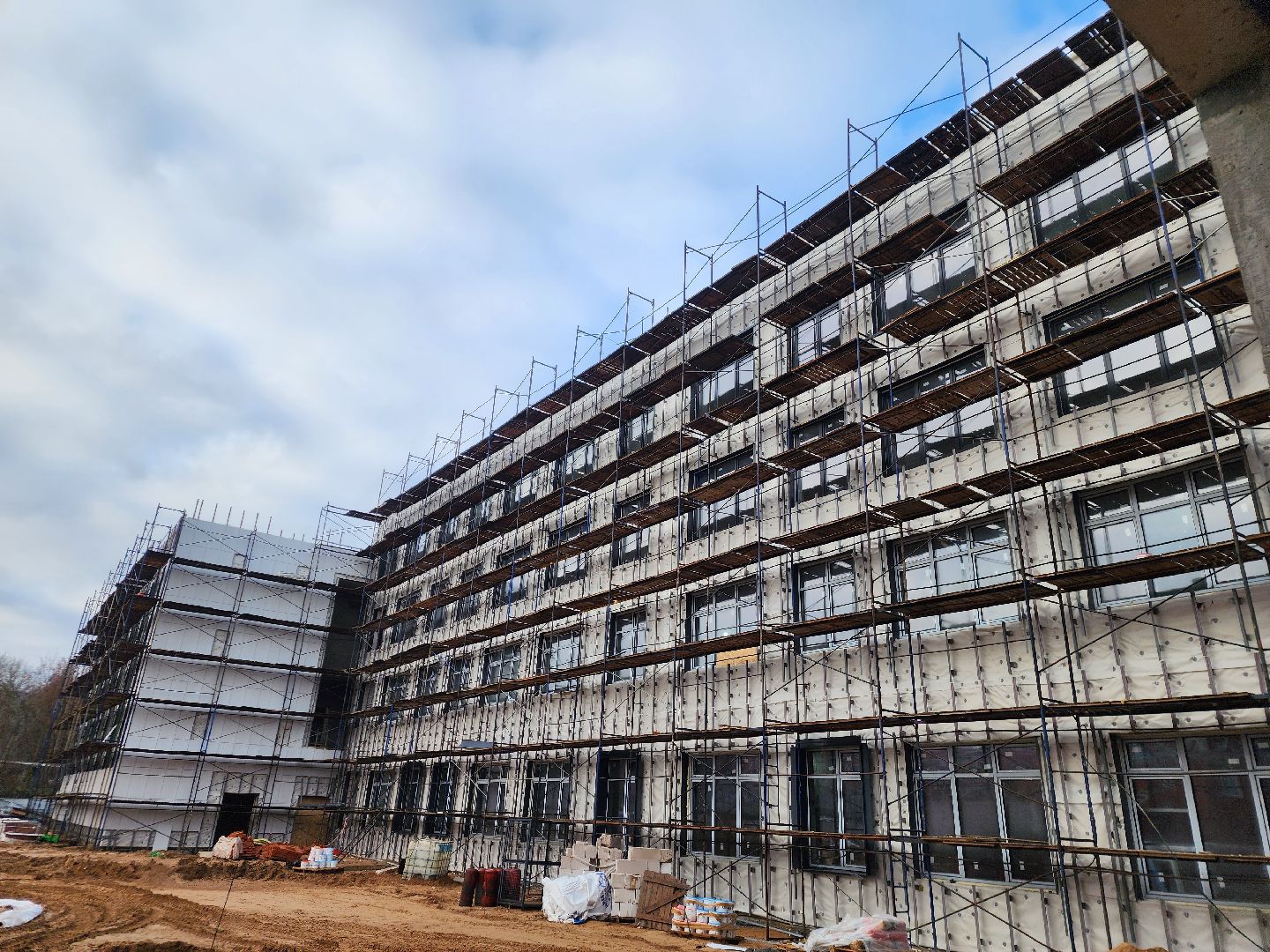 подольск, Строительство ,  Школа 16 подольск,