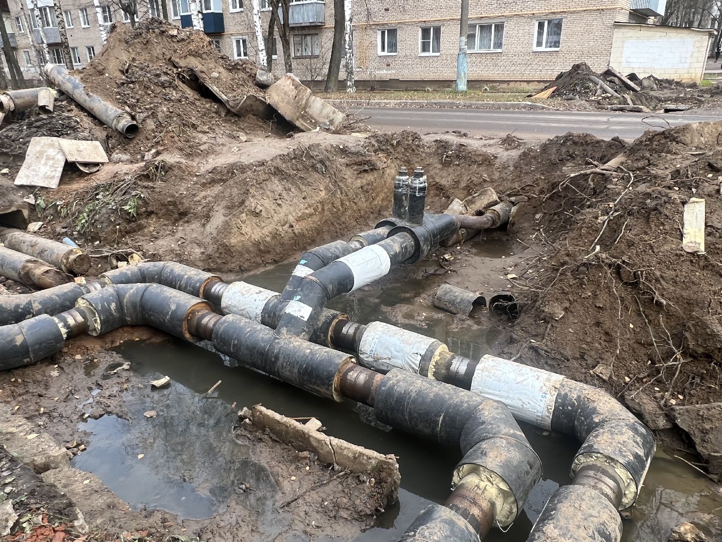 Теплосети талдом, талдомский городской округ,