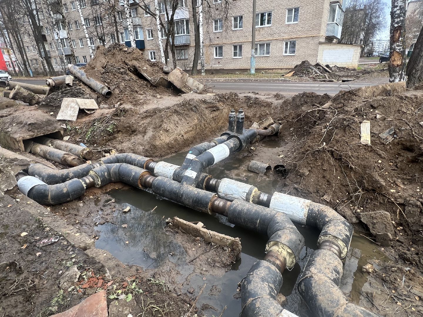 Теплосети талдом, талдомский городской округ,