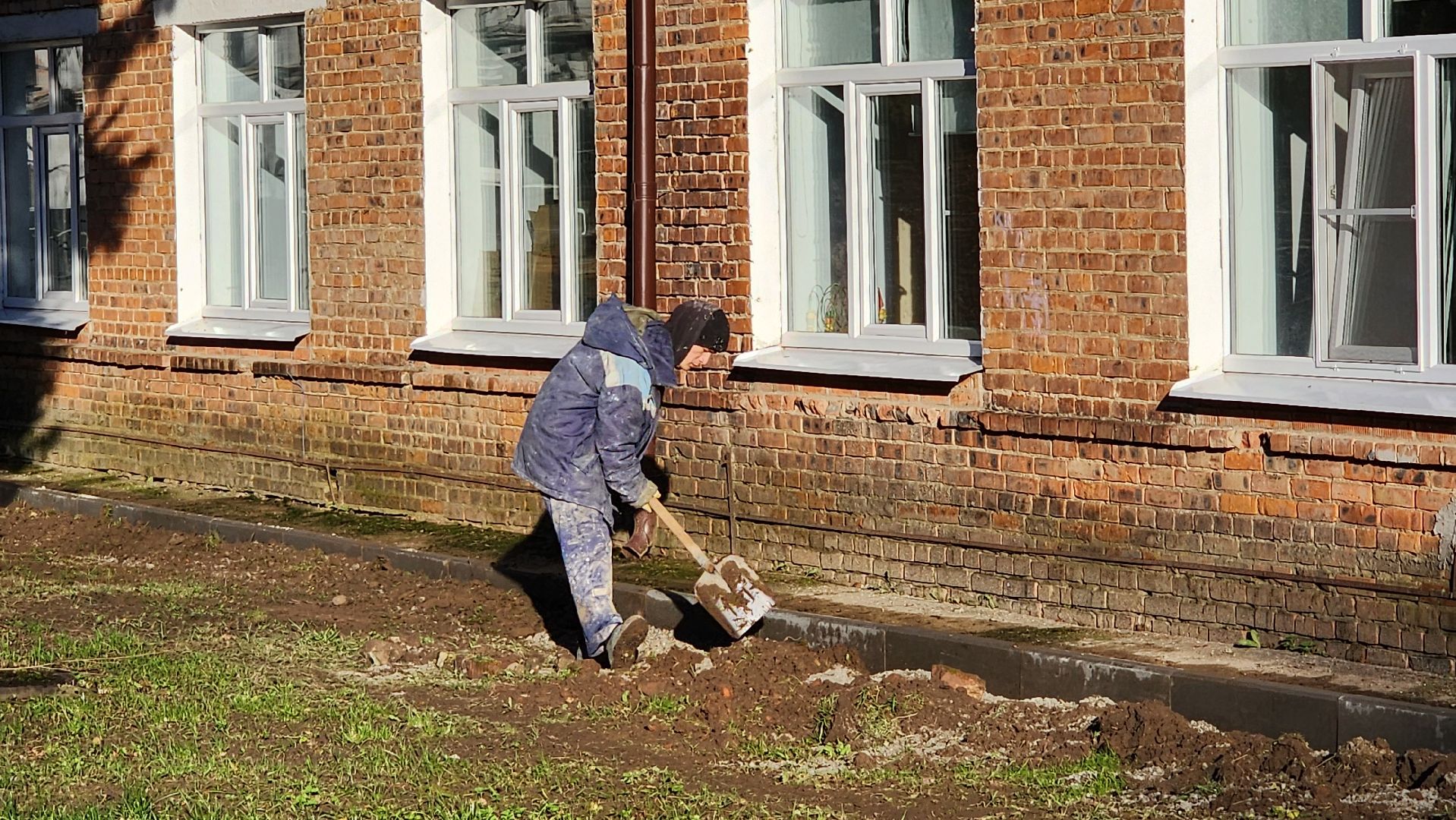 клин, детская больница, улица красная, ремонт фасада ,