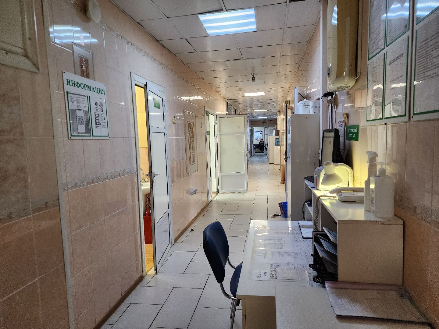 Подольск , Ремонт соматического отделения, Подольская детская больница,