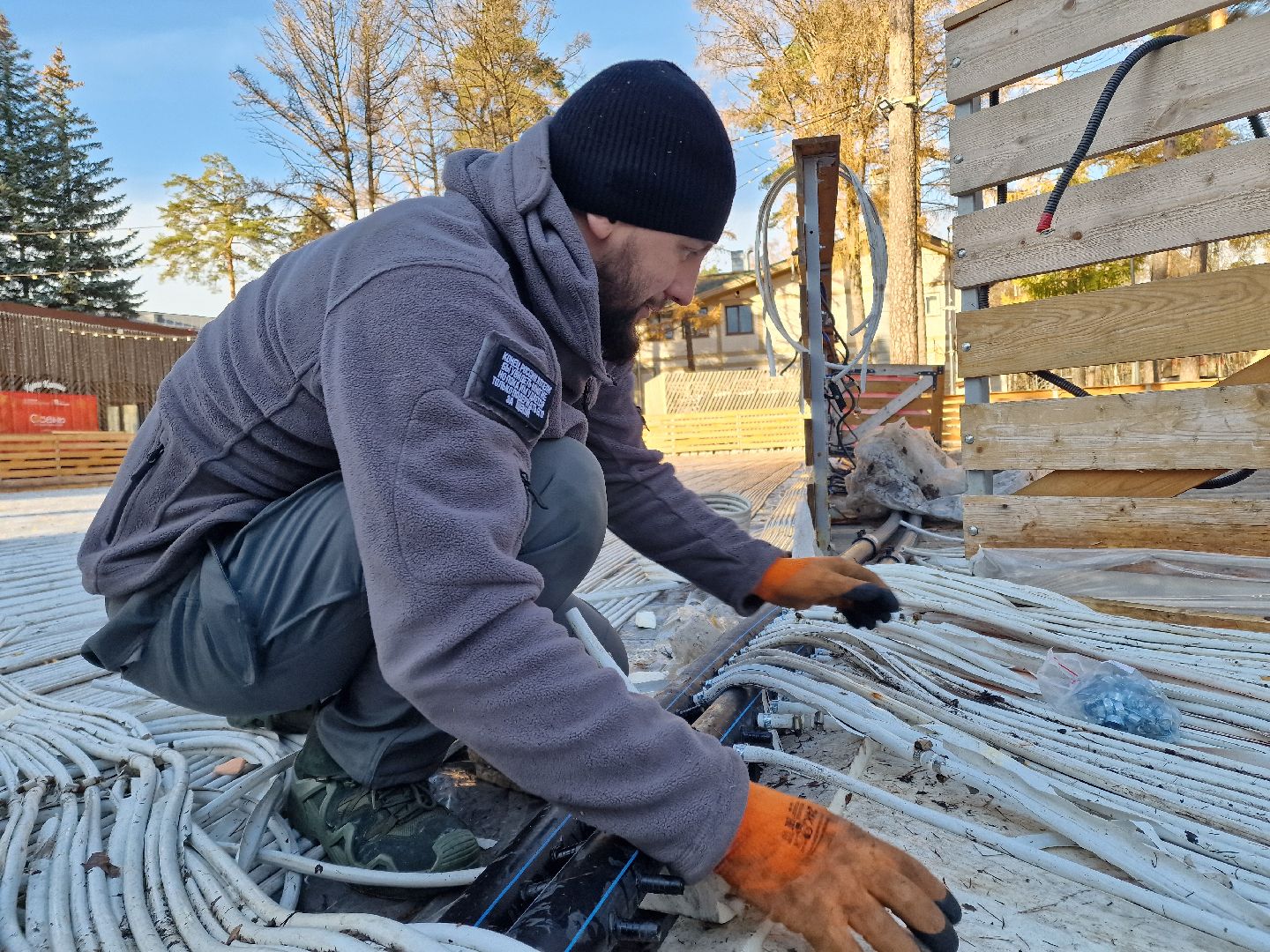 в парке пехорка балашихи устанавливают каток 2025, балашиха парк пехорка,