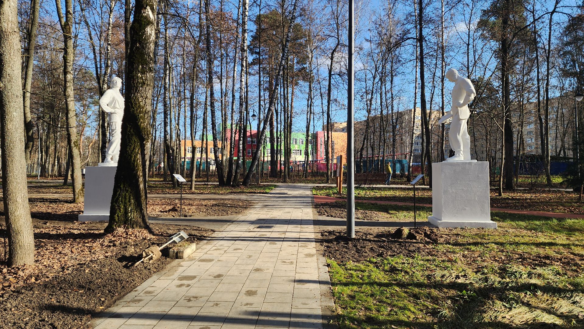 статуи, скульптуры, краеведение, краеведение подмосковья, красногорск, реконструкция,