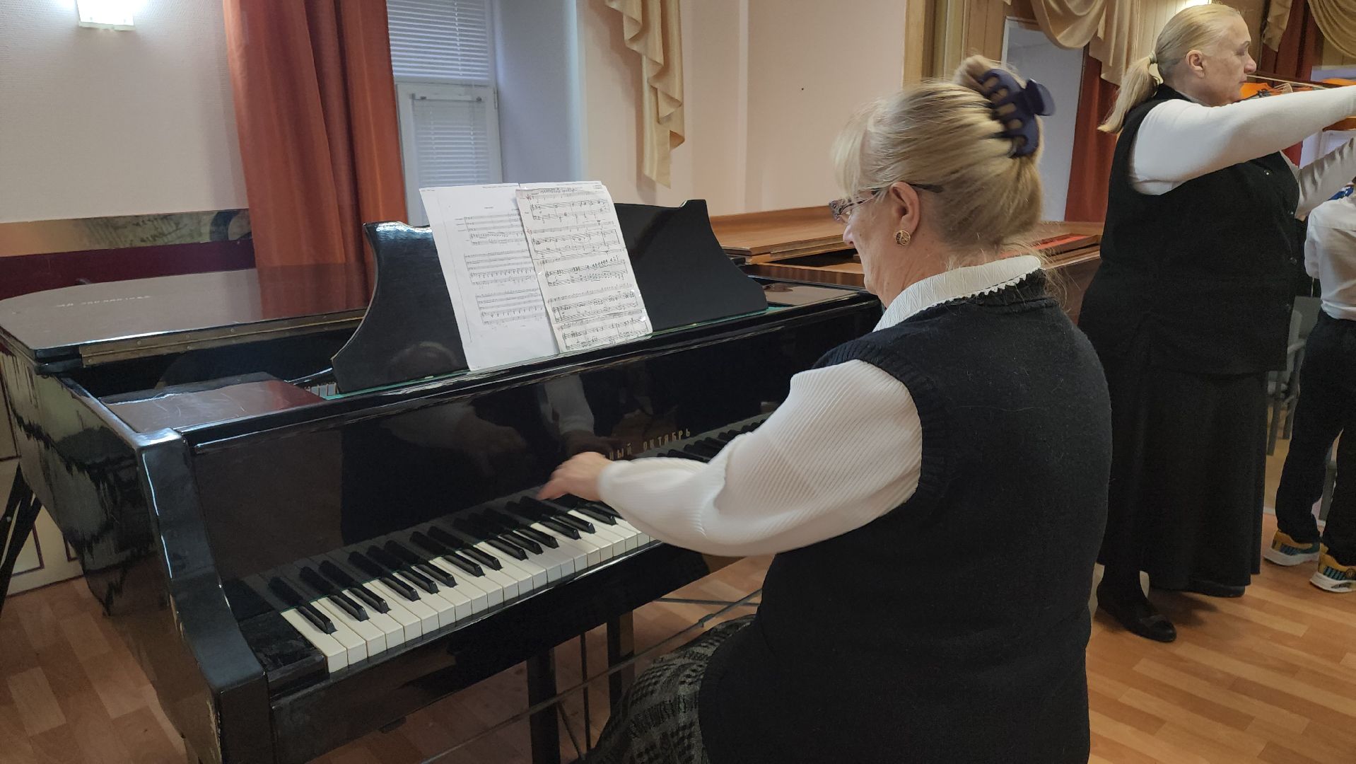 кашира, симфонический оркестр, детская школа искусств, дети, музыканты, скрипка, виолончель, контрабас,