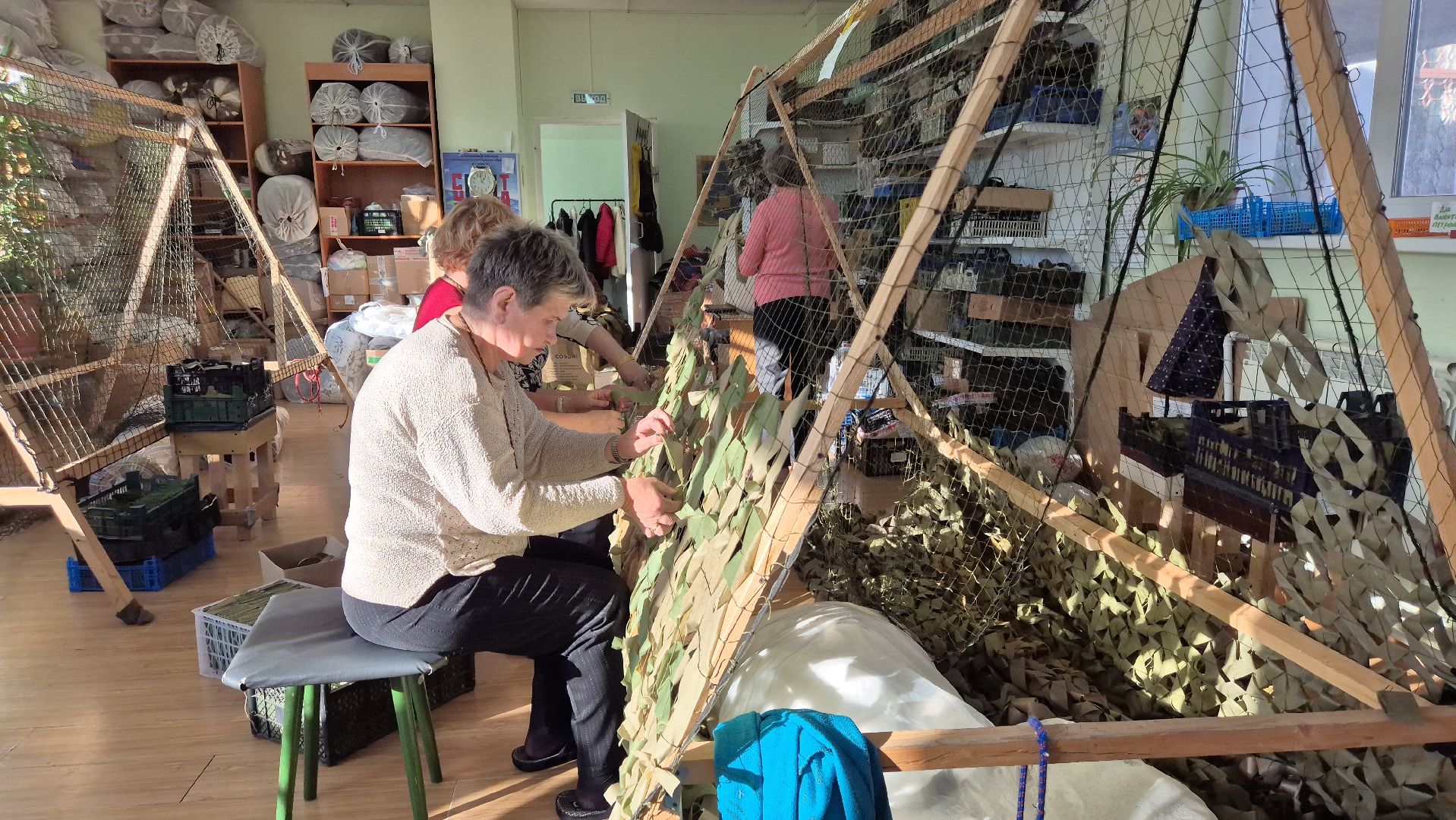 орехово-зуево, маскировочные сети, помощь бойцам сво,