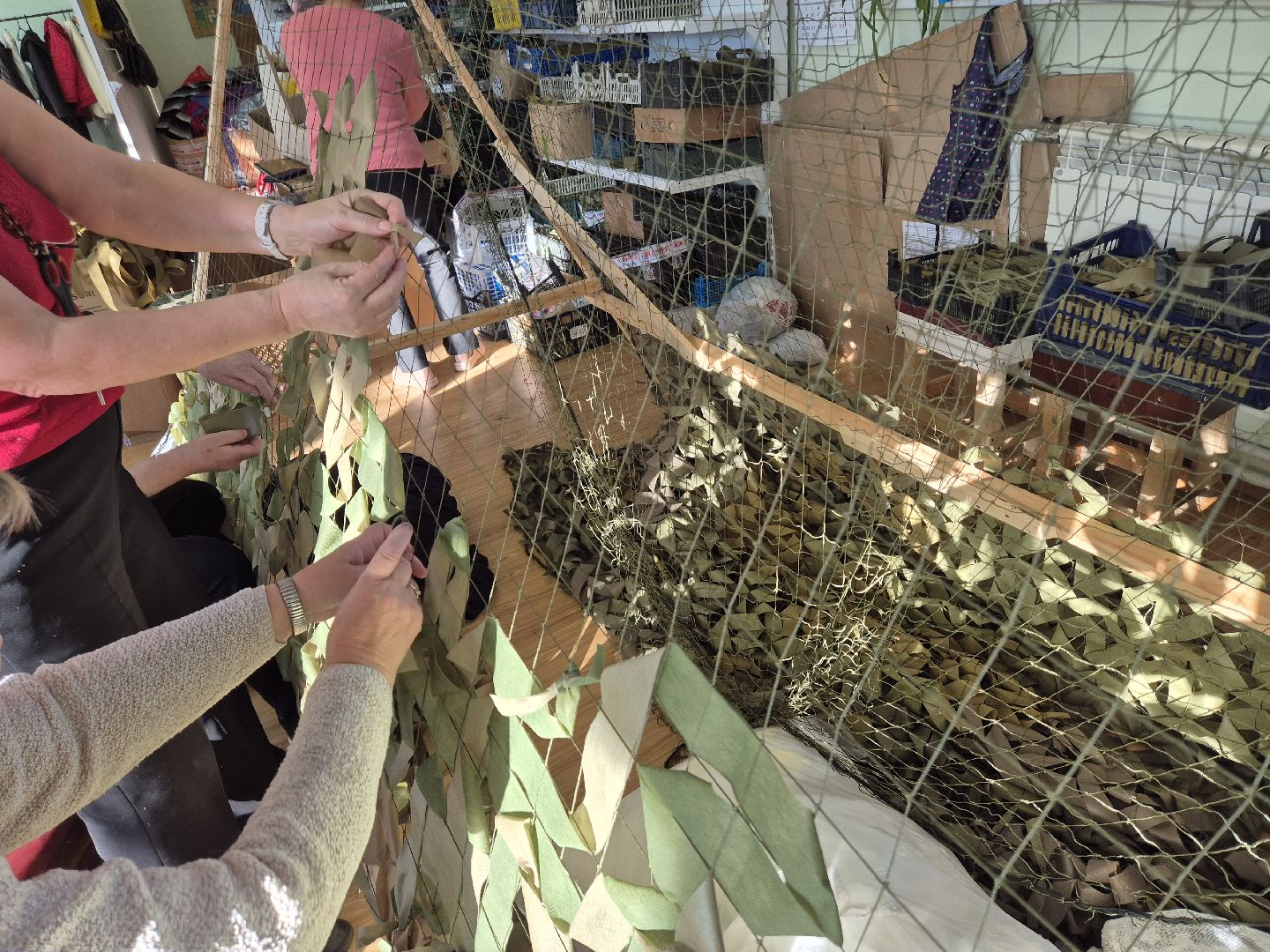 орехово-зуево, маскировочные сети, помощь бойцам сво,