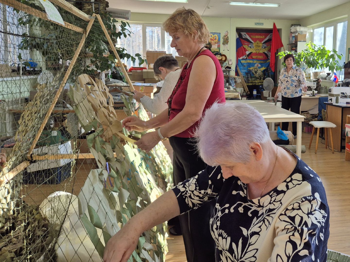 орехово-зуево, маскировочные сети, помощь бойцам сво,