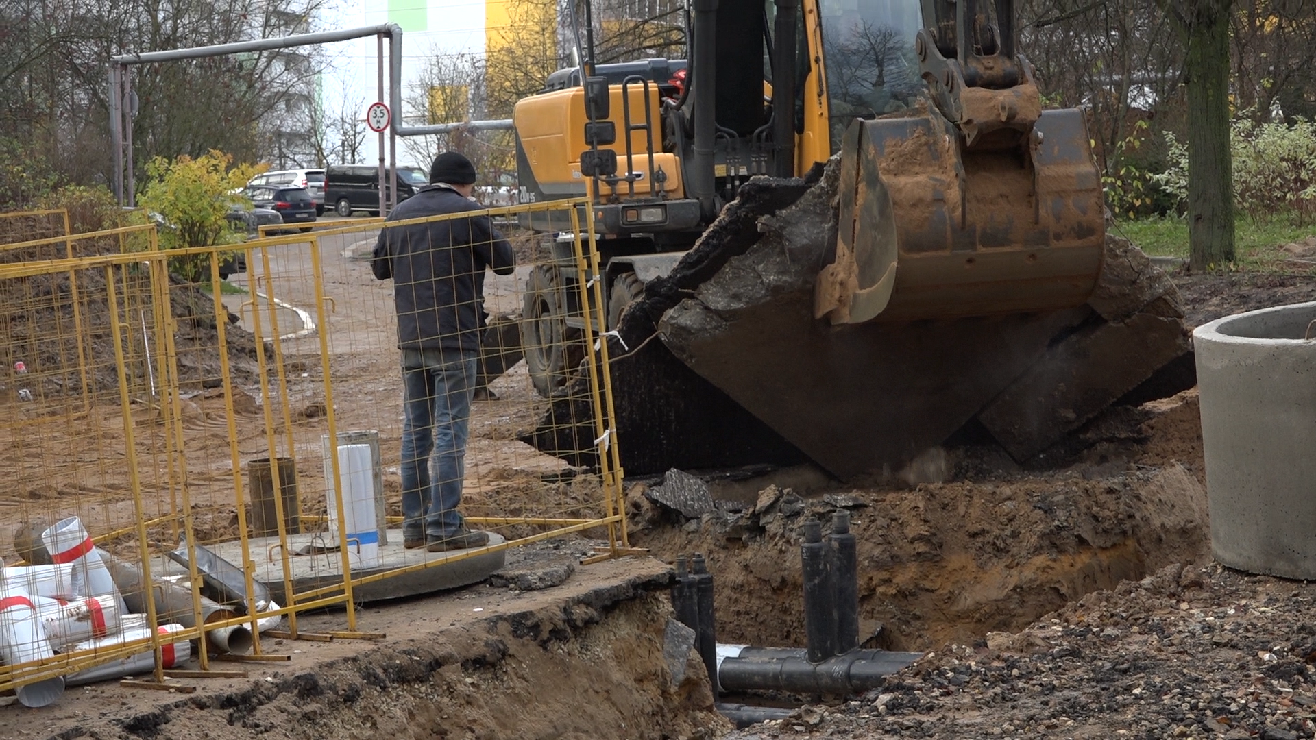 благоустройство территории, власиха благоустройство, теплосети власиха, ремонт теплотрассы, власиха теплоснабжение,