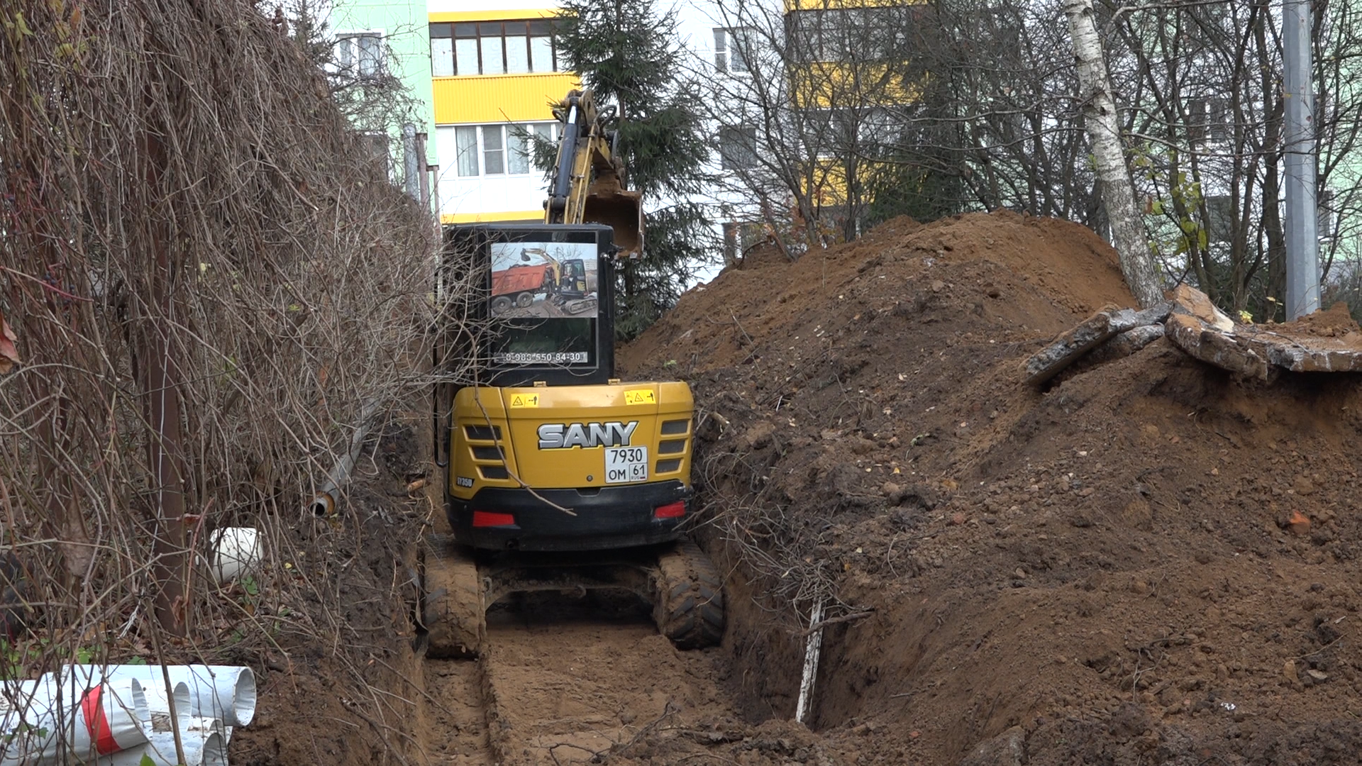 благоустройство территории, власиха благоустройство, теплосети власиха, ремонт теплотрассы, власиха теплоснабжение,