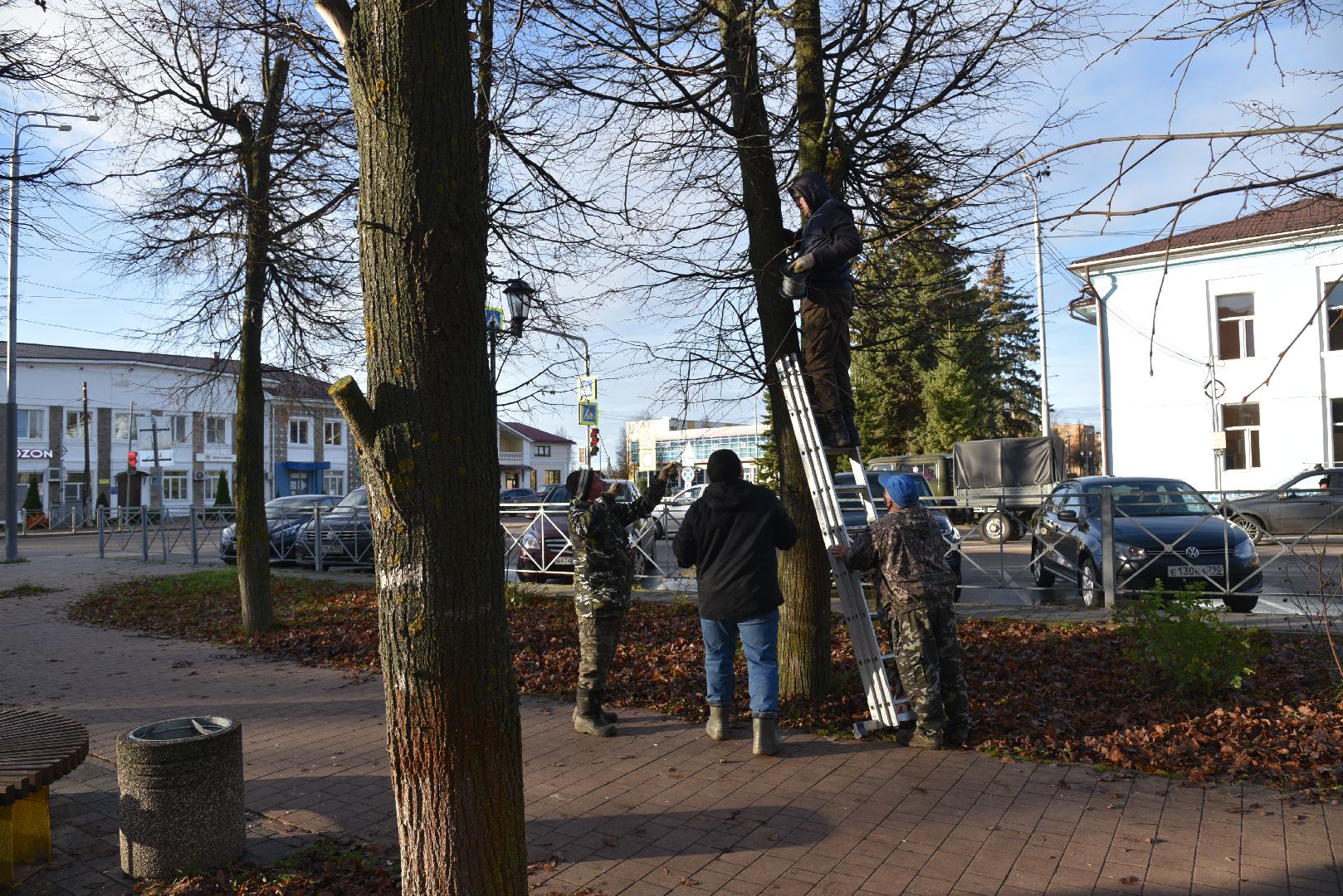 лотошино, благоустройство, новый год, лотошинский цдк,