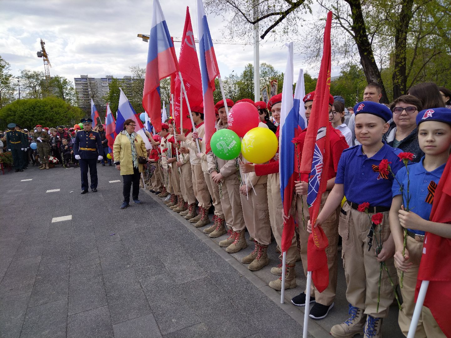9 мая, День Победы, Мытищи, Вечный огонь