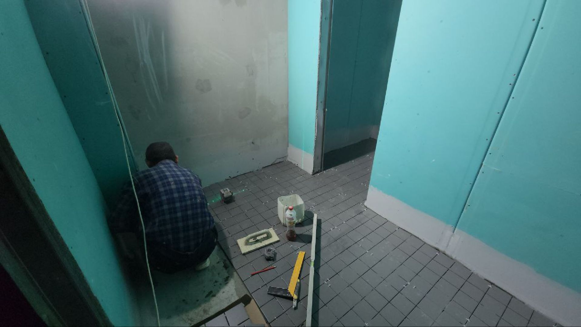 фок с бассейном, Лобня, Строительство ,