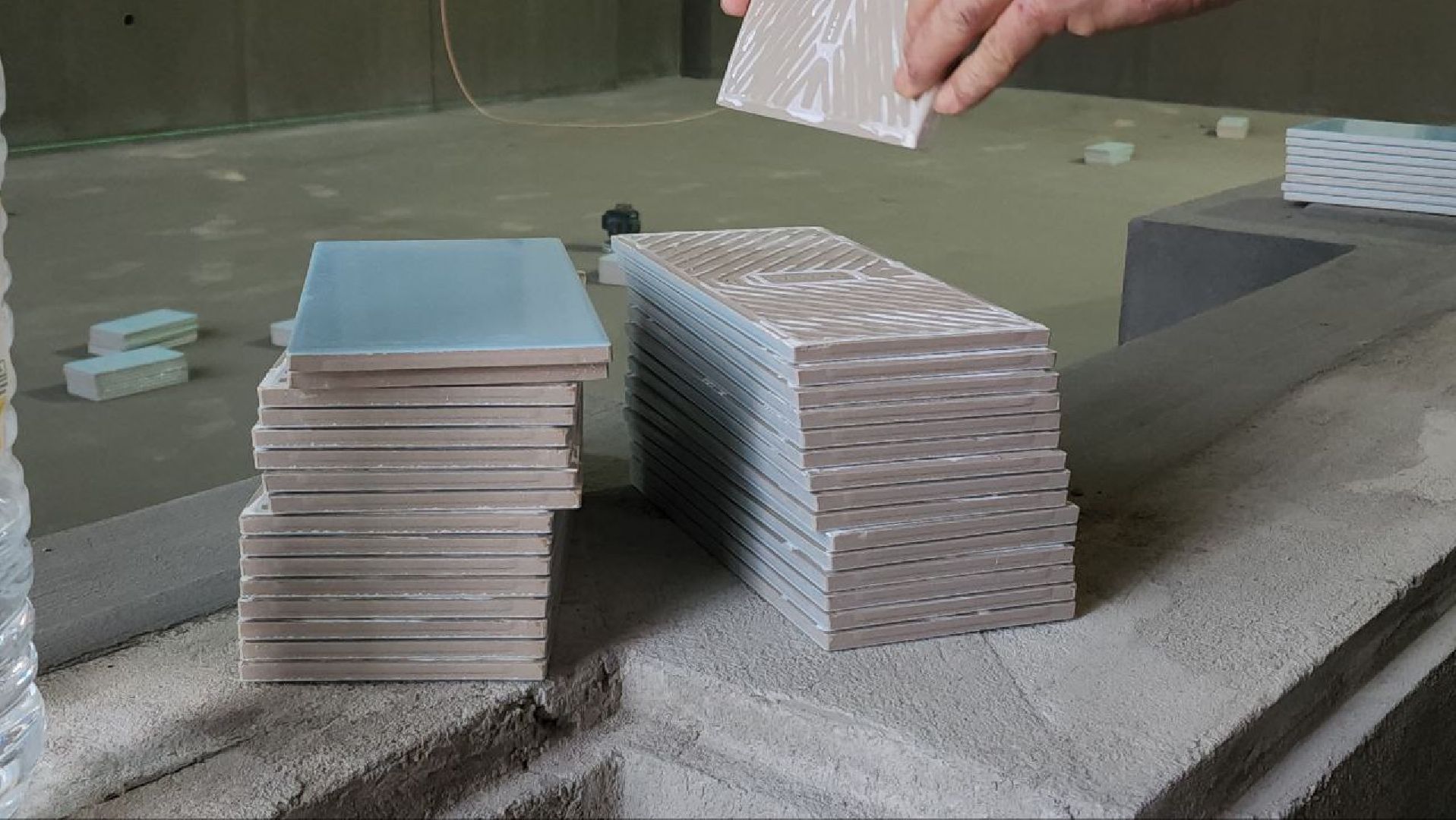 фок с бассейном, Лобня, Строительство ,