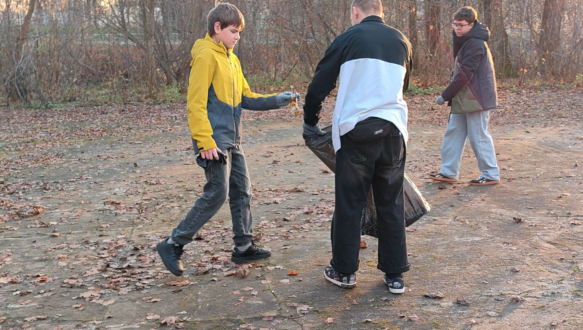 центр, субботник, грабли, мешки, мусор, день народного единства,