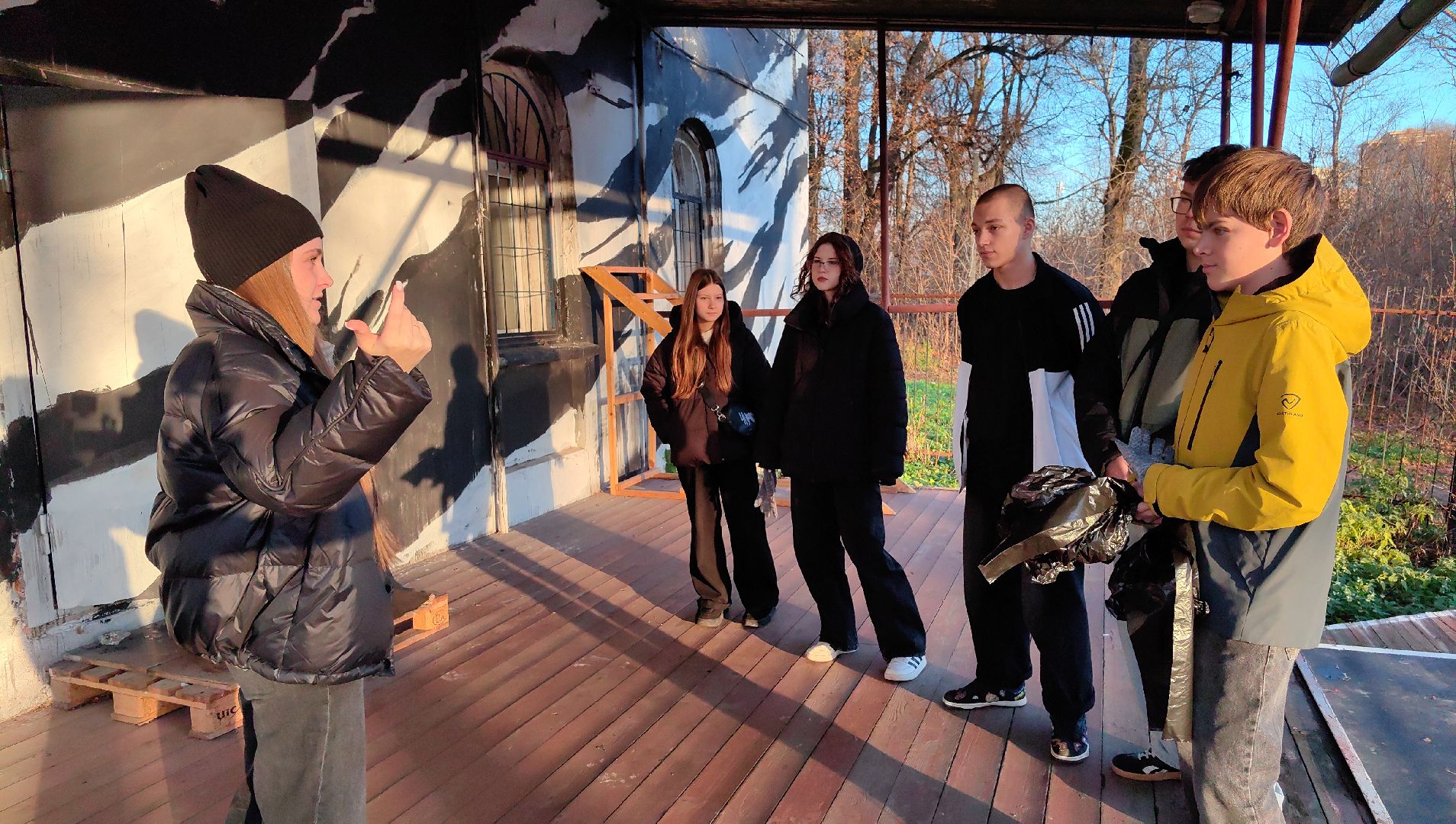 центр, субботник, грабли, мешки, мусор, день народного единства,