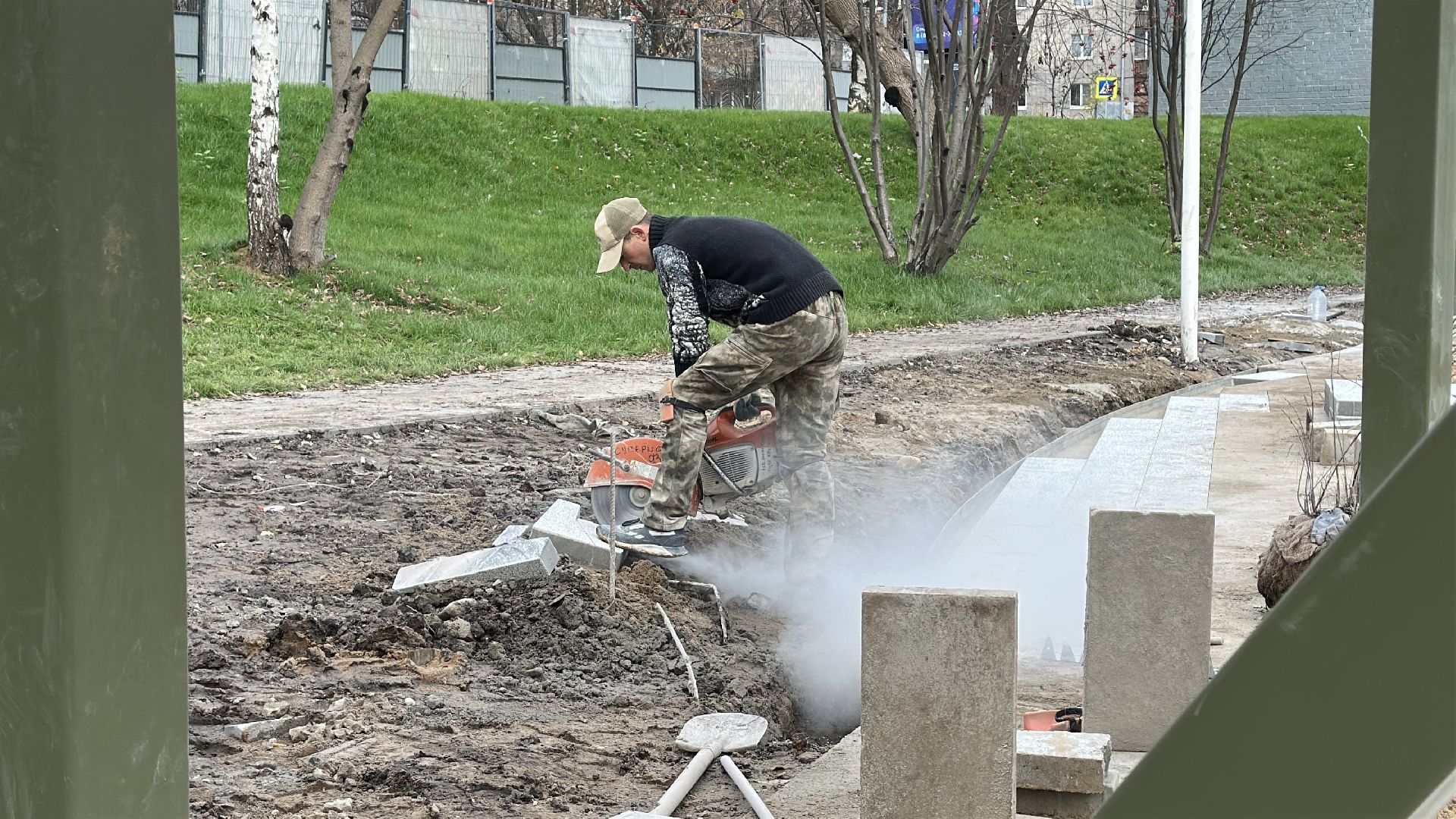 пушкинский городской округ, пушкино, благоуйстройство, травинская набережная, травинское озеро,