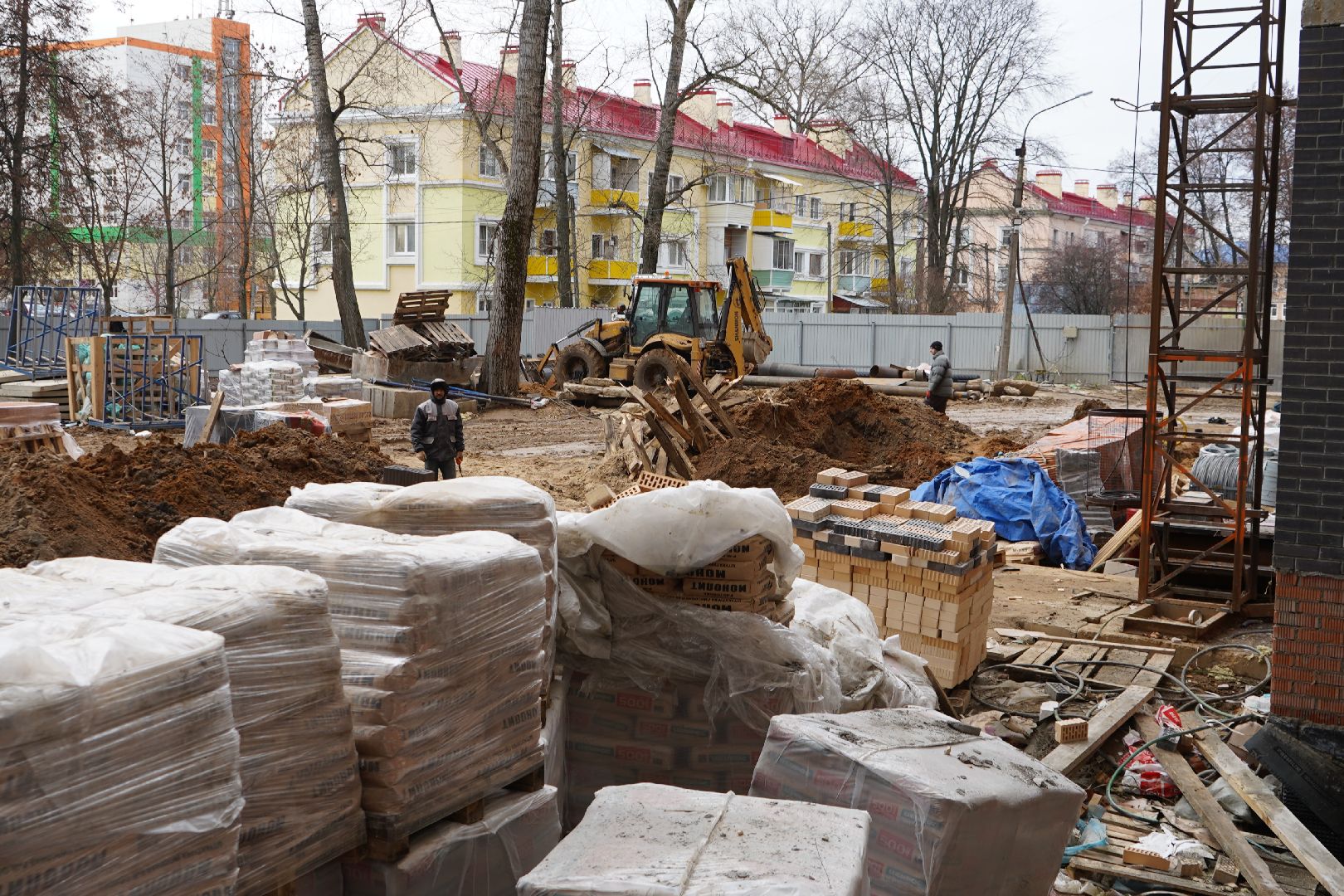 ступино, строительство, многоквартирный дом, улица Чайковского, расселение аварийного жилья,