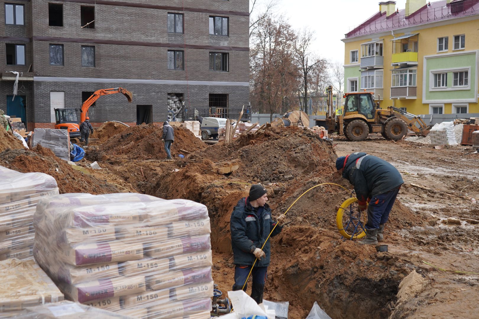ступино, строительство, многоквартирный дом, улица Чайковского, расселение аварийного жилья,