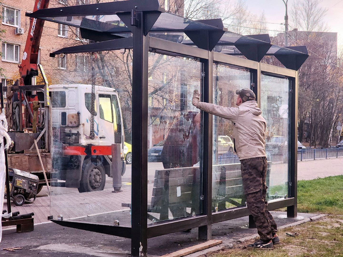 остановка, транспорт, инфраструктура, по просьбам жителей,