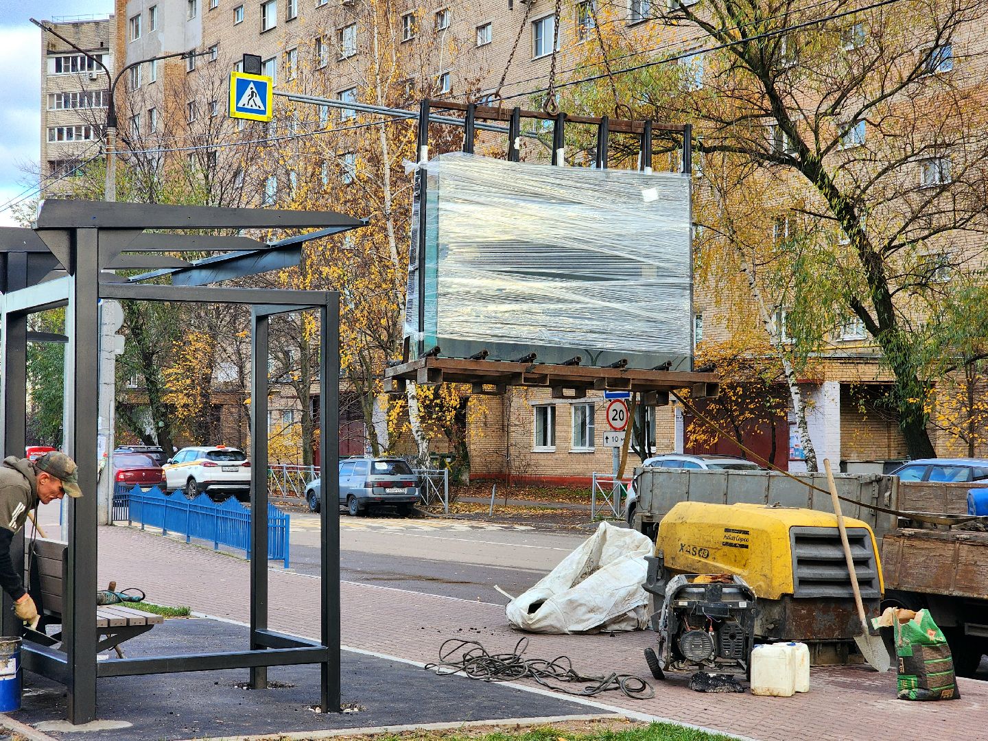 остановка, транспорт, инфраструктура, по просьбам жителей,