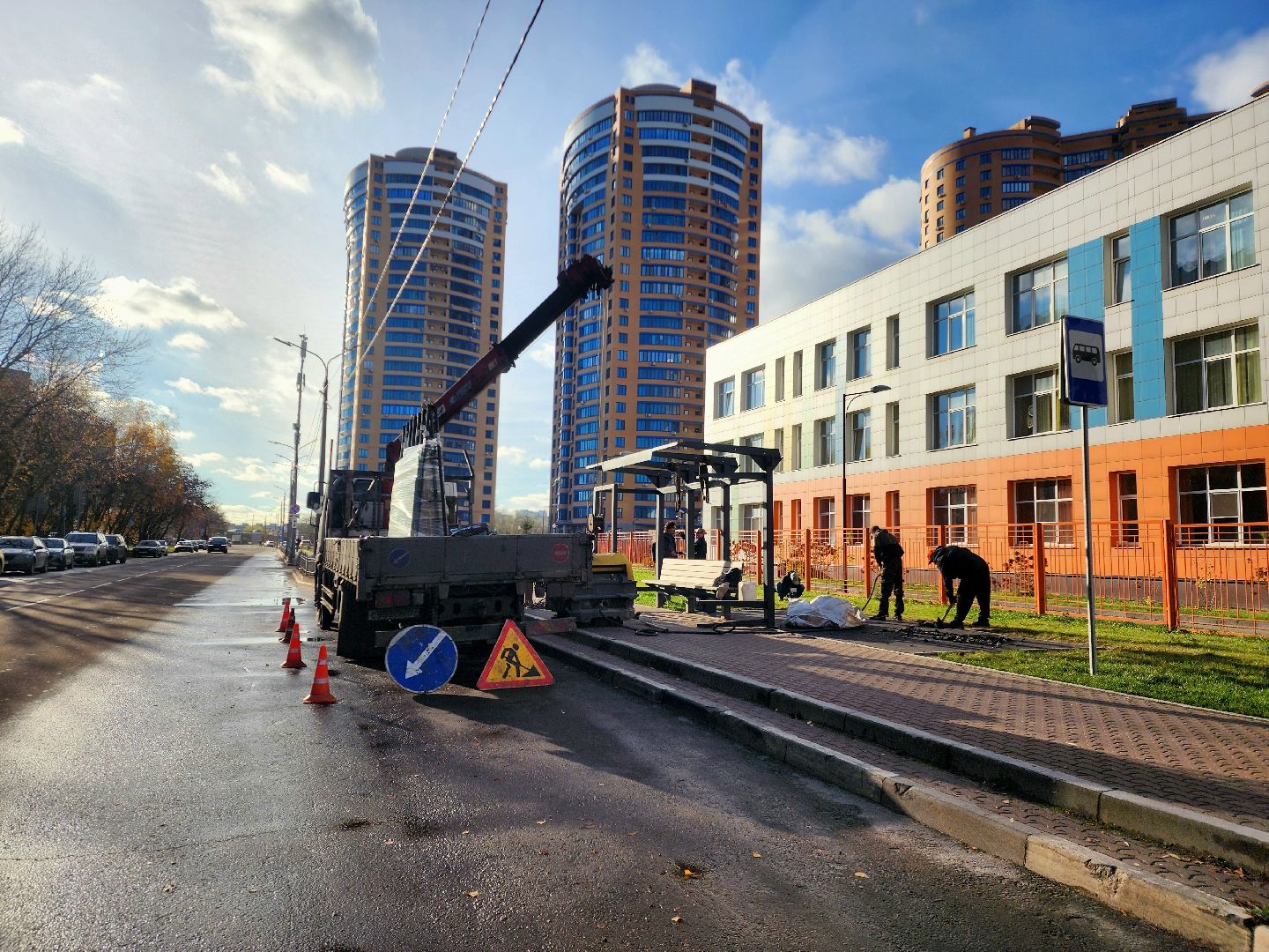 остановка, транспорт, инфраструктура, по просьбам жителей,