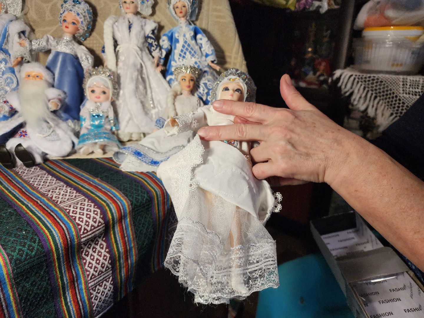 сергиев посад, сергиево-посадский городской округ, семхоз, елена кабардина, куклы, снегурочка, дед мороз, дед мороз и снегурочка,