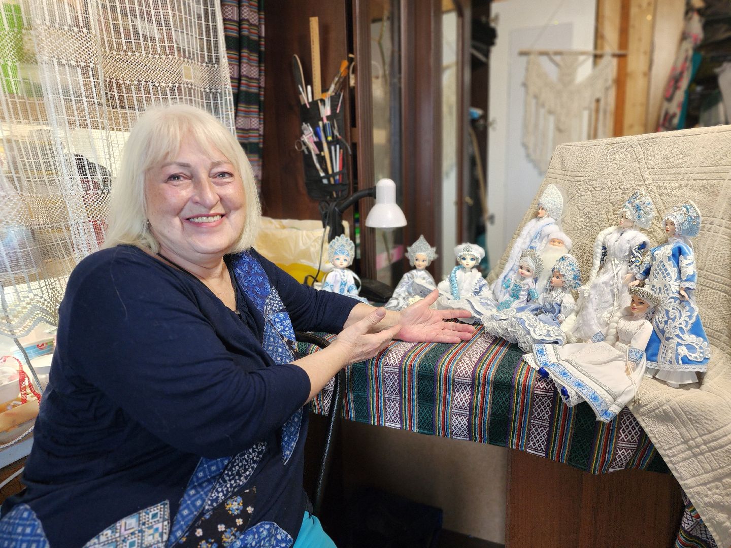 сергиев посад, сергиево-посадский городской округ, семхоз, елена кабардина, куклы, снегурочка, дед мороз, дед мороз и снегурочка,