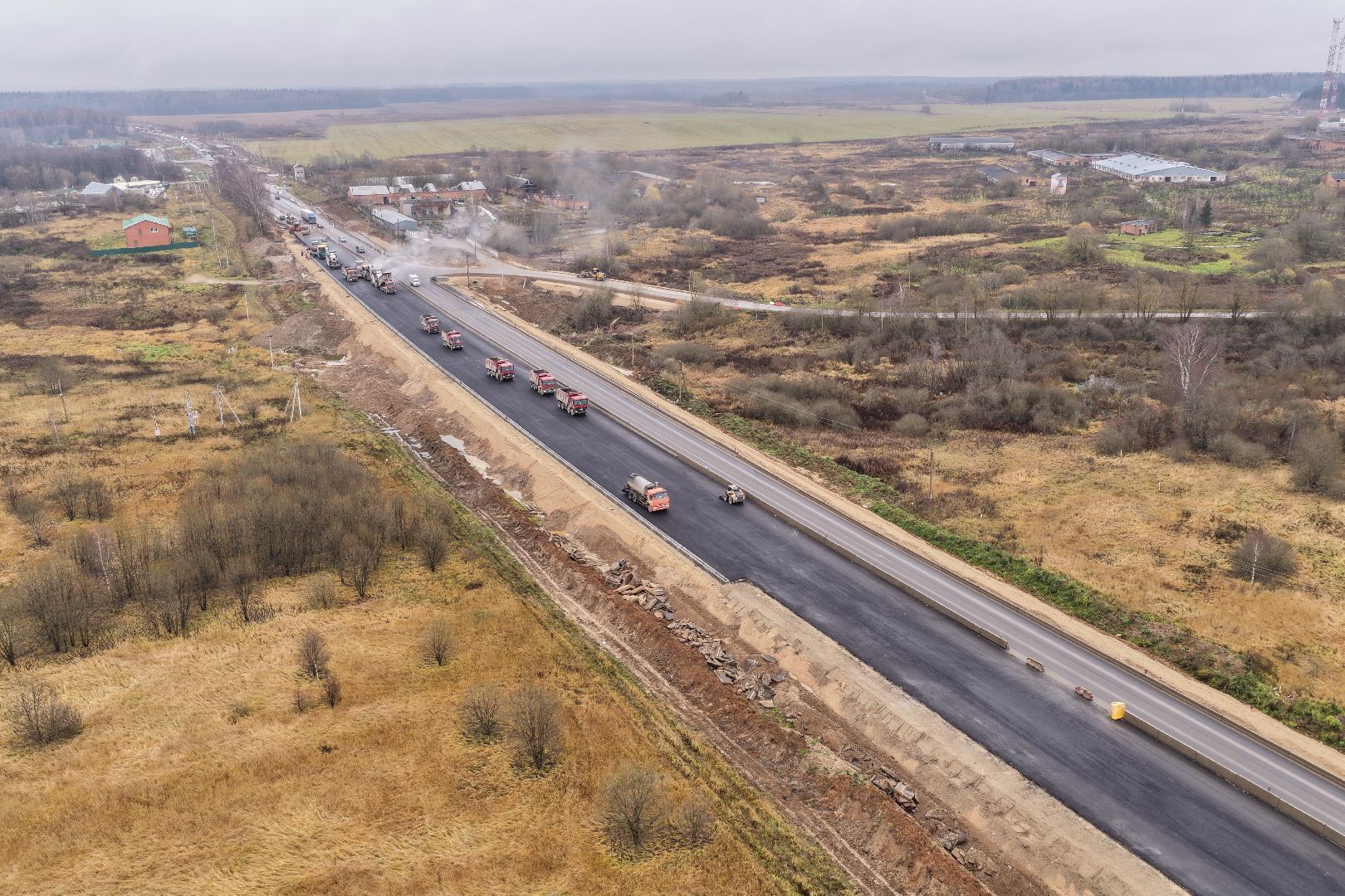 видео с коптера, м9 балтия, расширение м-9,