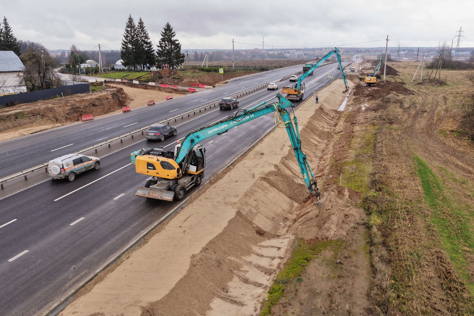 видео с коптера, м9 балтия, расширение м-9,
