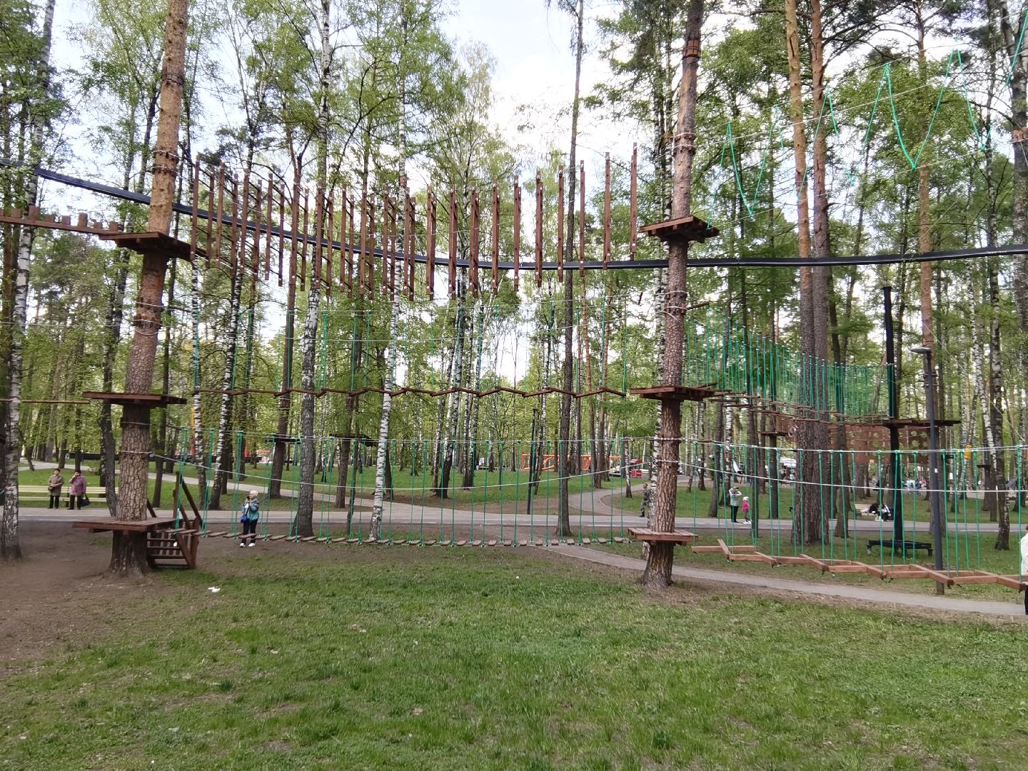 Балашиха, верёвочный парк, Пехорка, аттракцион, детский маршрут, смелый, отважный, роллер, воздушный аттракцион
